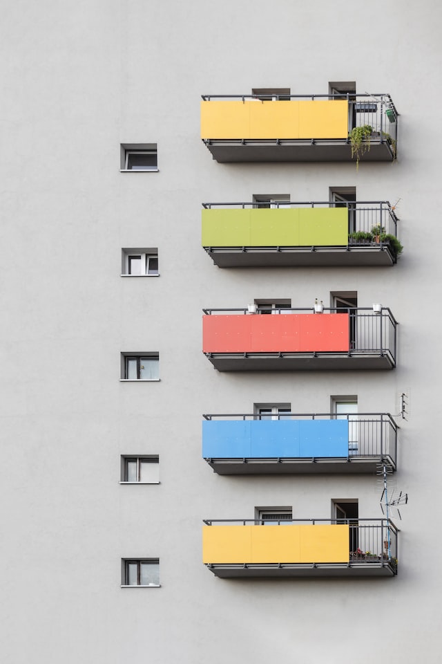 colorful houses